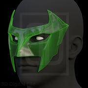 Kyle Renner Green Lantern Mask - 3D Model