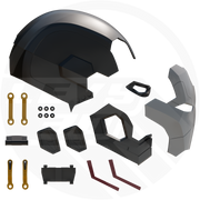 Army Machine Mk 6 Helmet With Time Jump Version 3D model