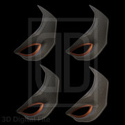 Fist Dragon Warrior Mask - MR Game 3D Model
