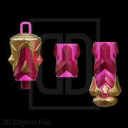 Devil Nunchakus Modular - MR Game 3D Model