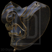 Samurai Specter Mask 3D Model