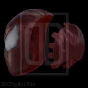 Webslinger Black Rage Mask - 3D Model