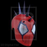Webslinger Punk Champion Faceshell - 3D Model