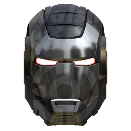 Motorized Metal Machine Mark 1 Helmet 3D Print Model