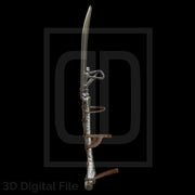 Wolf Berserk Claws 3D Model