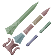 He-Man & She-Ra Sword Set 3D Model
