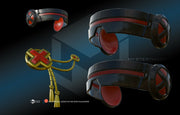 Elegant Eye Cyclops visor and cloak pins