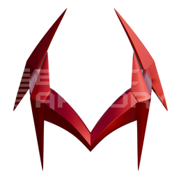 Red Wanda Headpiece 3D Model