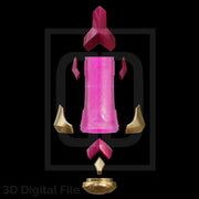 Devil Nunchakus Modular - MR Game 3D Model