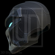 Moon Warrior Mask - MR Game 3d model