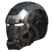 Motorized Metal Machine Mark 1 Helmet 3D Print Model