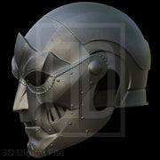 Doctor Doom Raf Grassetti Faceplate for Vek3D Mask - 3D Model