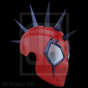 Webslinger Punk Champion Faceshell - 3D Model