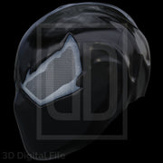 Webslinger Black Rage Mask - 3D Model