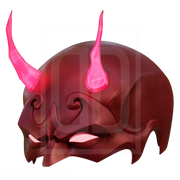 Devil Lawyer Flames Mask - MR Game 3D Model
