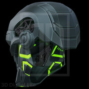 Doom 2099 Helmet - Marvel Rivals 3D model