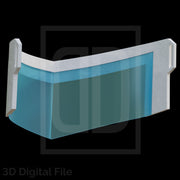 Boomerang Visor - SM BND 3D Model