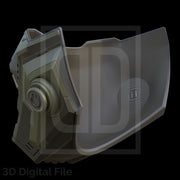 Metal Arm Soldier Mask - MR Game 3D Model