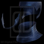 Thieve Card Magician Mask - 3D Model