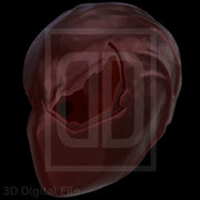 Webslinger Black Rage Mask - 3D Model
