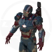 Patriot/Machine Mk 2 Full Suit Motorized Gun 3D Model