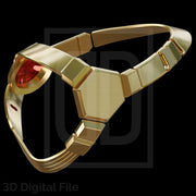 Cyclops Chest Strap - Marvel Rivals 3D Model