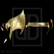 Psylocke Horsemen Headset - Marvel Rivals 3D Model