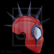 Webslinger Punk Champion Faceshell - 3D Model