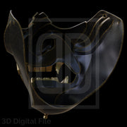 Samurai Specter Mask 3D Model