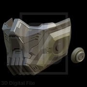 Metal Arm Soldier Mask - MR Game 3D Model