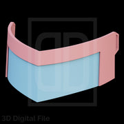 Boomerang Visor - SM BND 3D Model