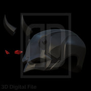 Devil Lawyer Reborn Mask - MR 3D Model