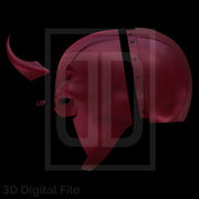 Devil Lawyer Comic Cowl 3D Model