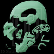 Doom 2099 Helmet - Marvel Rivals 3D model
