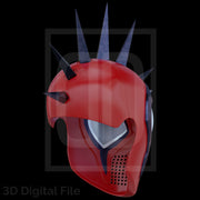 Webslinger Punk Champion Faceshell - 3D Model