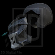 Moon Warrior Mask - MR Game 3d model