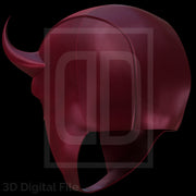 Devil Lawyer Comic Cowl 3D Model