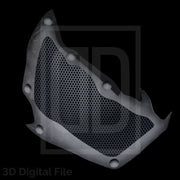 Webslinger Black Rage Mask - 3D Model