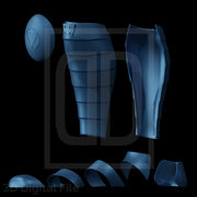 Thieve Card Magician 97 Armor 3D Model