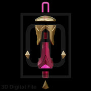 Devil Nunchakus Modular - MR Game 3D Model