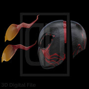 Spider Hero Masacre Black Mask - SM2 PS5 3D Model