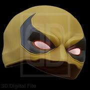 Fist Dragon Warrior Mask - MR Game 3D Model