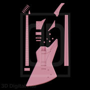 Webslinger Punk 2099 Guitar - MR Game 3D Model