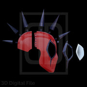Webslinger Punk Champion Faceshell - 3D Model