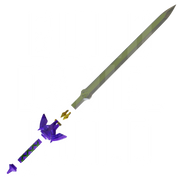 Fantasy Elf Hero Sword - 3D File