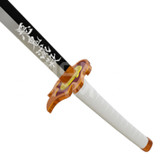 Fire Samurai Katana 3D Model