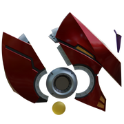 Megaman Zero helmet (MXCC) [3D Print Model]