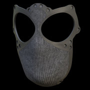 Spider-man Noir PS4 Mask - 3D Model