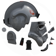 AT AT Driver Helmet 3D Model