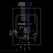 Prowling Criminal Gauntlet ITSV - 3D Model